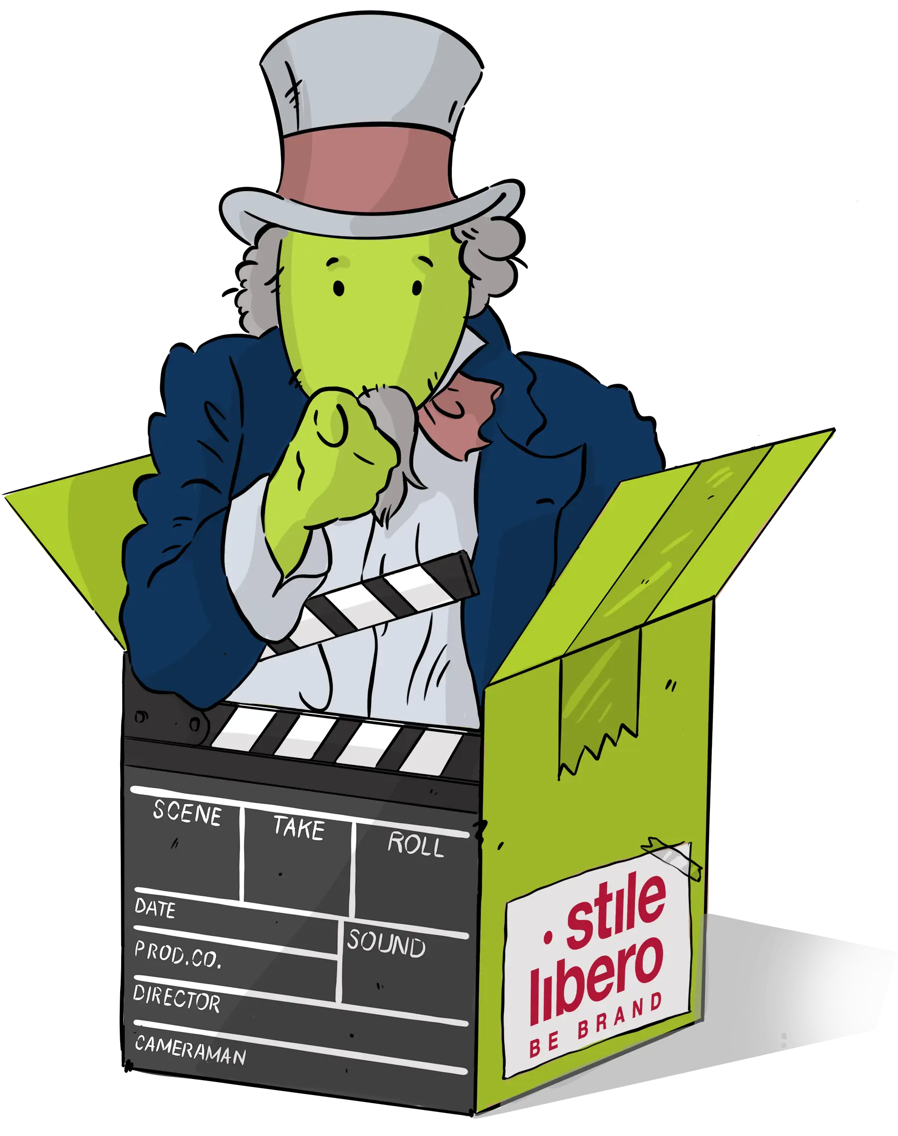 video animato stile libero